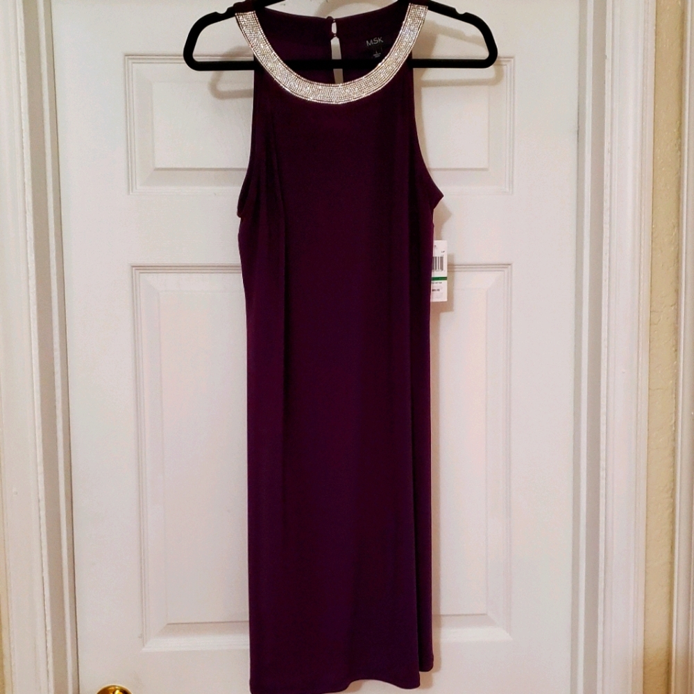 🔥Women's Purple Dress by MSK, Size XL